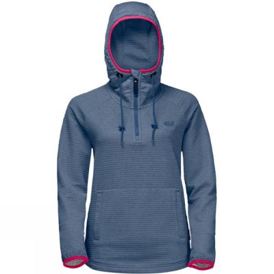 Sudadera Con Capucha Jack Wolfskin Tongari Mujer Gris - Chile YXH970485